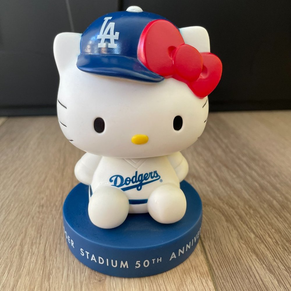 Hello Kitty Dodger Stadium 50th anniversary bobblehead